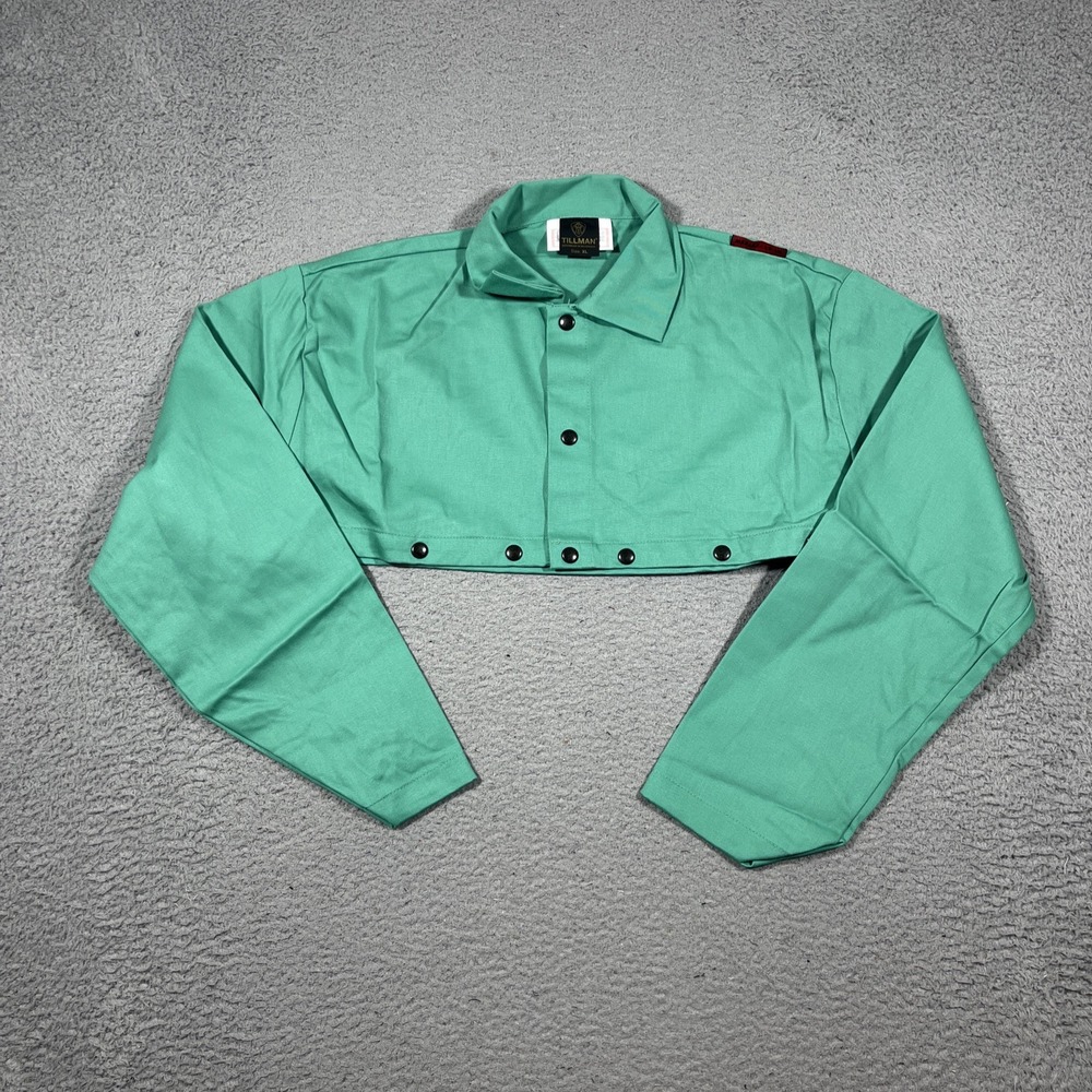 NWT Tillman Sz XL Green 6221XL 9 oz. Westex Cotton Cape Sleeve LOT OF 3!